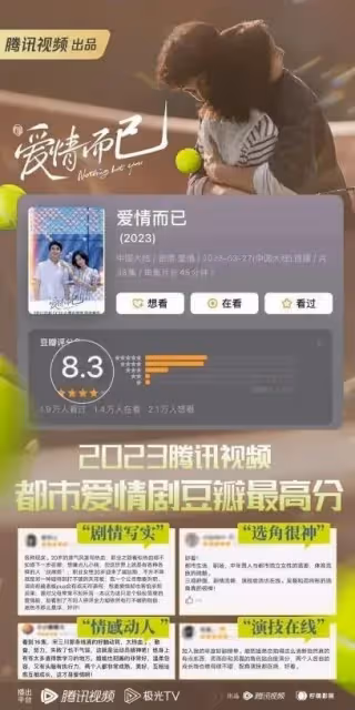吳磊《愛情而已》高開高走 爆髮式演技被誇「好會演」