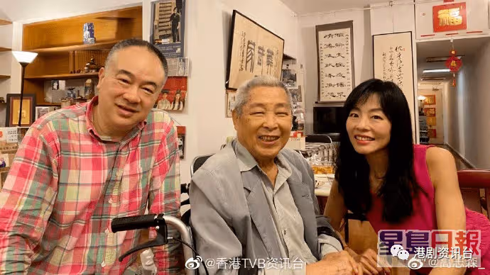 91歲TVB老戲骨行動不便要坐輪椅!依然口齒伶俐同人傾足3個半鍾