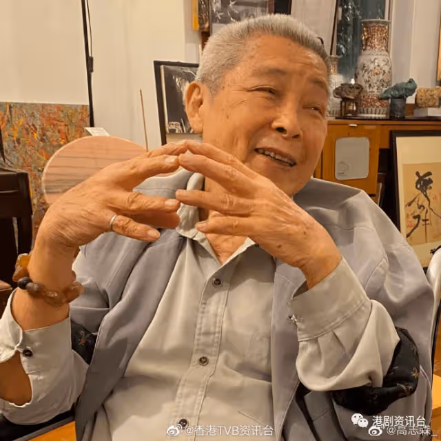 91歲TVB老戲骨行動不便要坐輪椅!依然口齒伶俐同人傾足3個半鍾