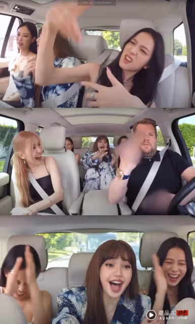 BLACKPINK 登綜藝Jisoo狂飆舞技! 主持人James Corden 嗨到比中指