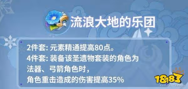 原神提納里聖遺物推薦攻略 提納里聖遺物選什麼