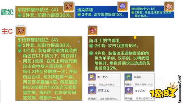 原神諾艾爾武器選什麼 諾艾爾武器聖遺物推薦攻略