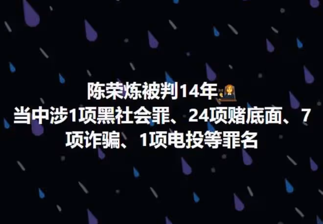 戲子多無情？陳榮煉數罪併罰被判14年，安以軒逃回台灣不聞不問