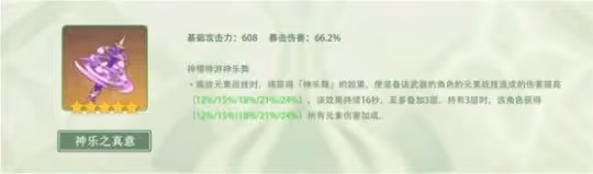《原神》納西妲武器搭配分享 納西妲怎麼培養?