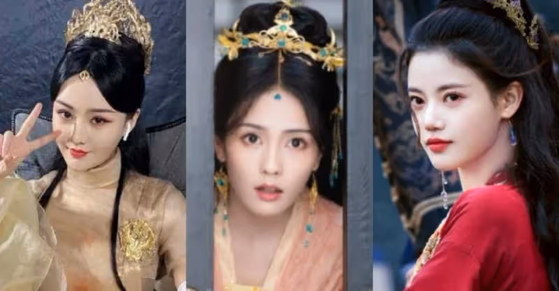 盤點《長月燼明》劇中的6位古裝女神_美人_黃馨瑤_扮相