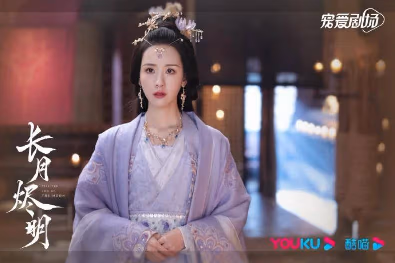 盤點《長月燼明》劇中的6位古裝女神_美人_黃馨瑤_扮相
