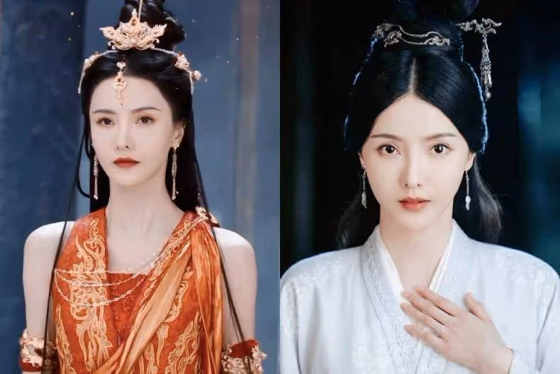 盤點《長月燼明》劇中的6位古裝女神_美人_黃馨瑤_扮相