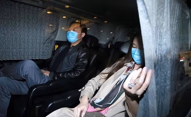 吳佩慈一改往日富太太形象露面,男友紀曉波的塞班島酒店很奢華