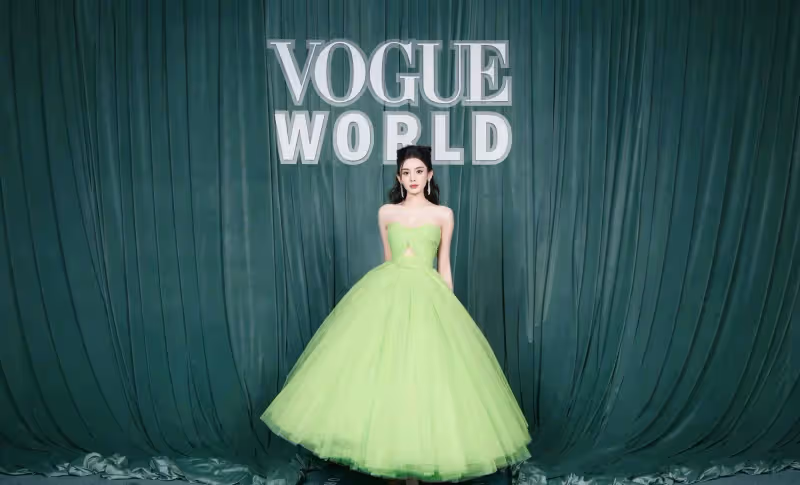 VOGUE紅毯盛典，娜扎、冰冰、童瑤的優雅、性感風格美翻天