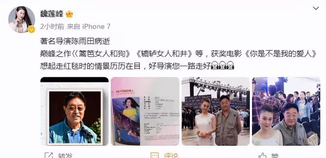 突發!電視劇《籬笆女人和狗》導演陳雨田去世,生前受盡疾病折磨