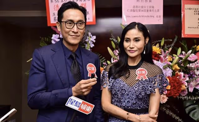 TVB視帝攜妻子現身慈善活動!自曝支持兒子入行,新劇與陳煒合作