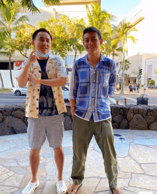 41歲攝影師夏威夷被偶遇，不惑之年男神歸位，魚尾紋也不減帥氣