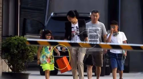 52歲高峰慶生曬全家福!緊摟老婆秀恩愛,懷抱小男孩似那英兒子