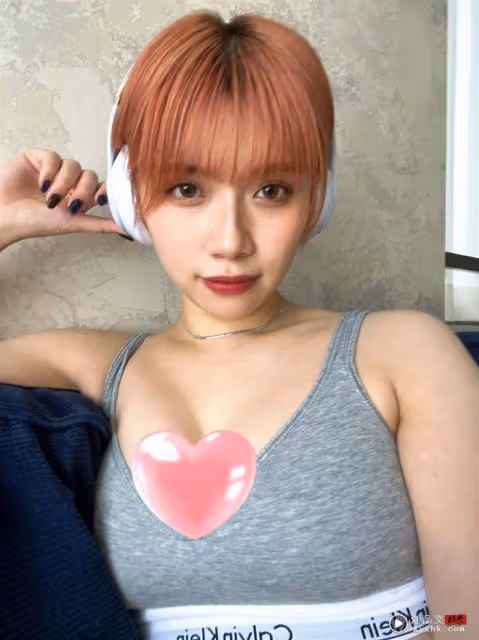22歲清純AA使壞!可愛形象全毀「變一顆橘子」網驚:我婆認不出來!