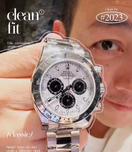 闊氣！知名港星社交平台曬70萬名表，自曝趕在停產前收入囊中