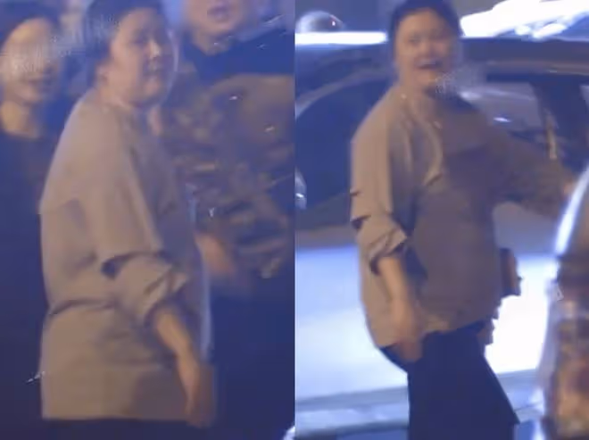 沈騰在日本康復治療，妻子深夜與男性朋友聚餐，身材壯實像女大佬