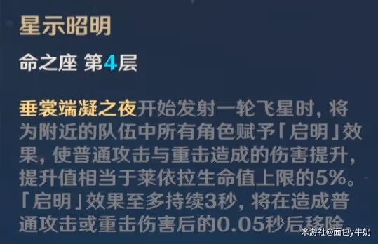 《原神》萊依拉裝備搭配推薦