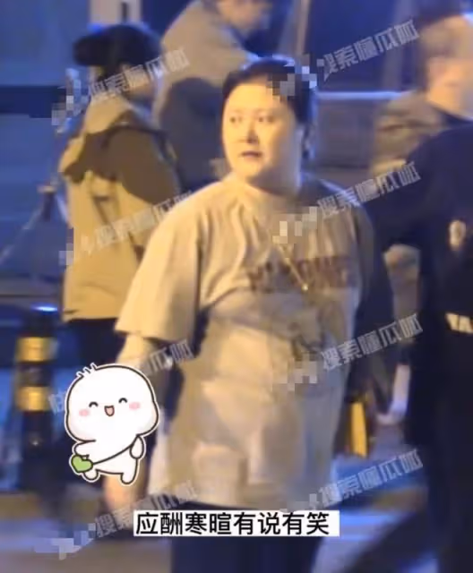沈騰停工日本治病,老婆深夜與男友人開心聚會,肚大如蘿被疑有孕