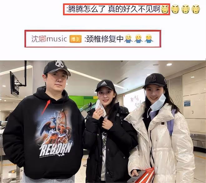 曝沈騰生病停工去日本做康復,妻子疑飆至180斤,和男友人聚餐