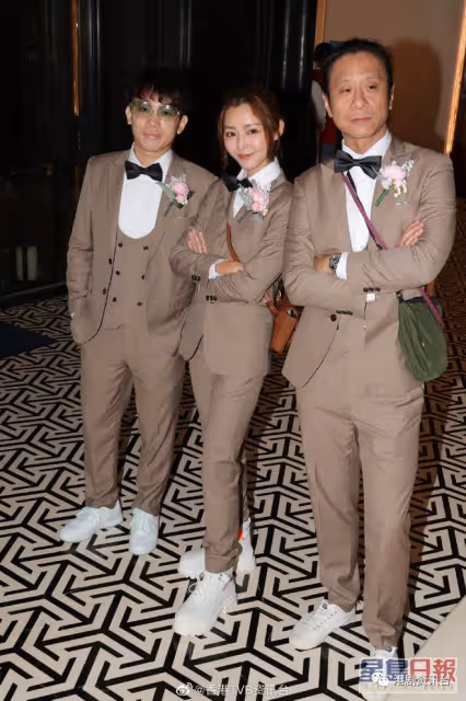 陳家樂連詩雅結婚|Gin Lee性感Look觀禮 楊受成太太拎鱷魚皮Hermès貴氣優雅