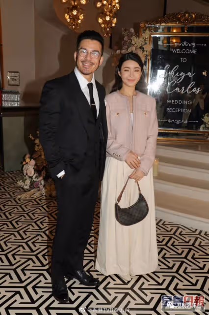 陳家樂連詩雅結婚|Gin Lee性感Look觀禮 楊受成太太拎鱷魚皮Hermès貴氣優雅
