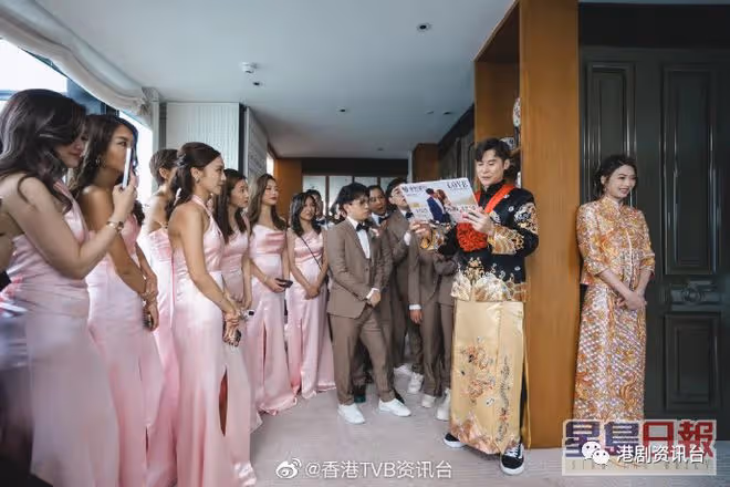恭喜恭喜!TVB金童玉女今日大婚