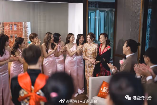 恭喜恭喜!TVB金童玉女今日大婚