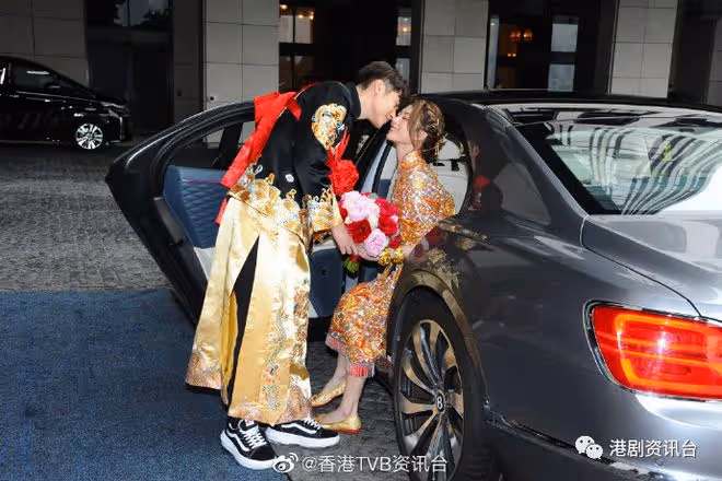 恭喜恭喜!TVB金童玉女今日大婚