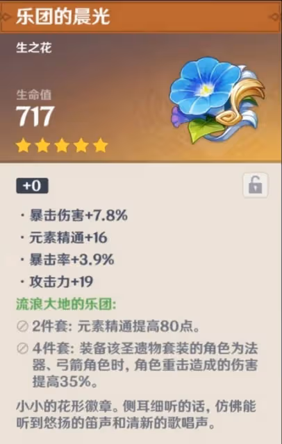 原神胡桃聖遺物推薦 胡桃聖遺物用什麼好