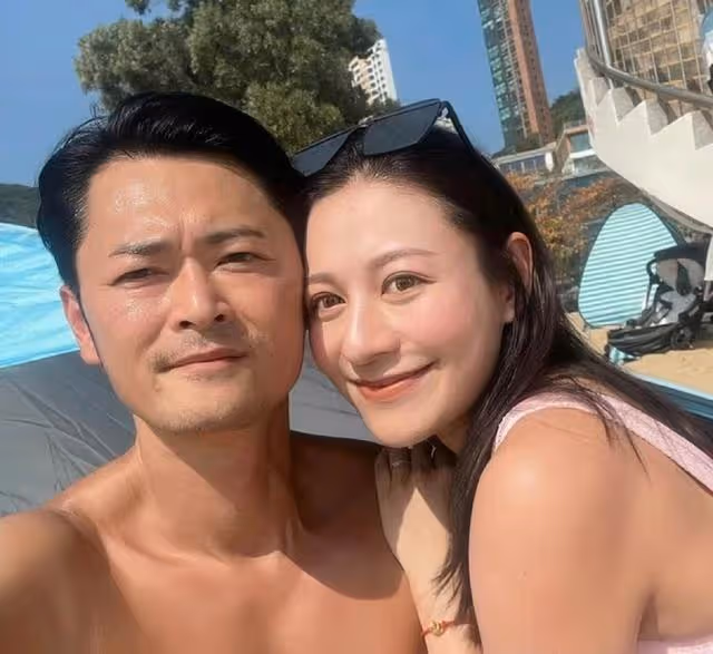 香港知名女星如願懷孕,穿泳裝曬孕肚,身材無走樣上圍變豐滿