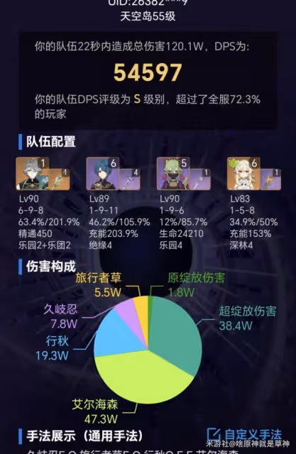 《原神》3.6版深淵12-1打法教程