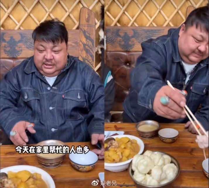 大胃王恩克面色鐵青,控制不住流口水,不聽勸阻繼續暴飲暴食!