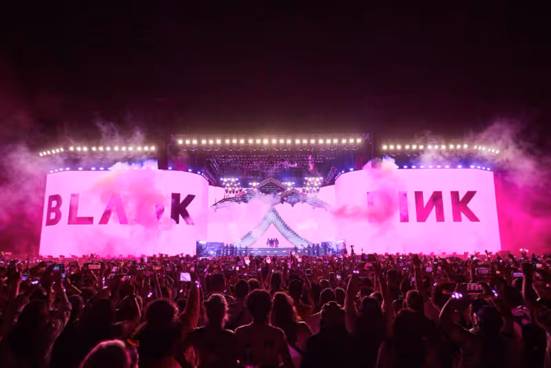 韓媒盛讚BLACKPINK,美國科切拉音樂節表現一流!