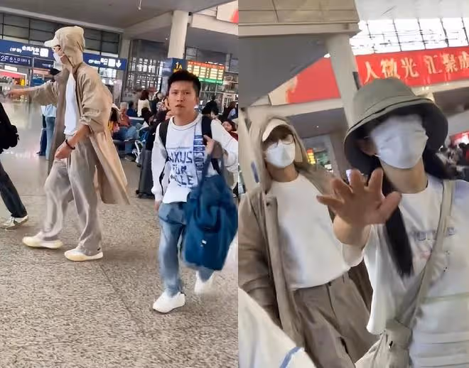 謝娜再次現身機場,主動回應助理事件,見粉絲摔倒她立即上前扶起