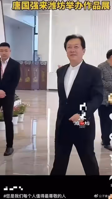 70歲唐國強回國辦藝術展!常居國外生活太瀟灑,收門票1299被吐槽