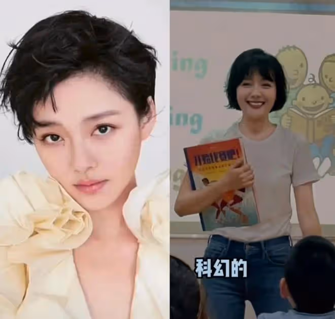 汪涵44歲妻子現身兒子學校,剪短髮變知性美女,兒子上的貴族學校