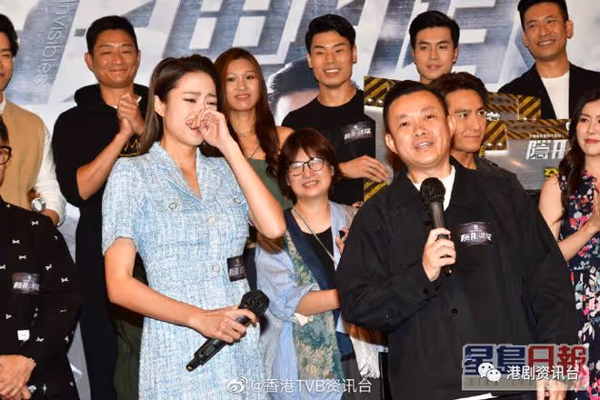 劉穎鏇獲監製讚賞狂哭！馬國明望同靚湯拍《隱形》電影版