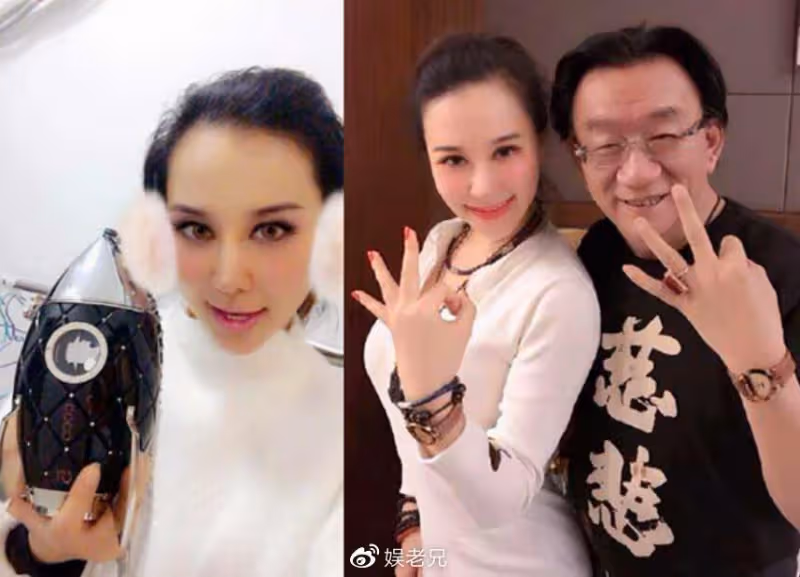 76歲侯耀華艷福不淺,參加晚宴與美女摸手、貼臉,全程好開心!