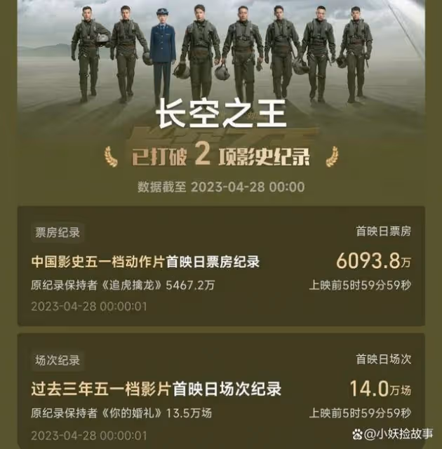開分創新高,好評不斷,稱讚連連,王一博的試飛員走上台前