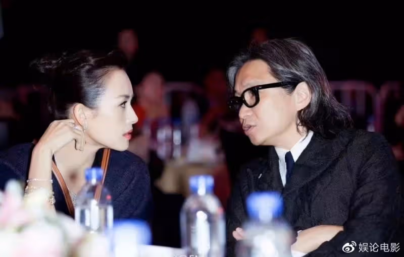 網友偶遇章子怡陳可辛聚會熱聊,可能在談合作事宜,影迷期待進組