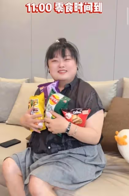 體重曾直奔300磅!TVB前女星一天吃9頓,內地當吃播賺得盆滿缽滿