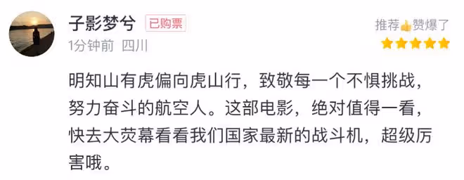 看完《長空之王》後五味雜陳,我黑轉粉成了它的自來水