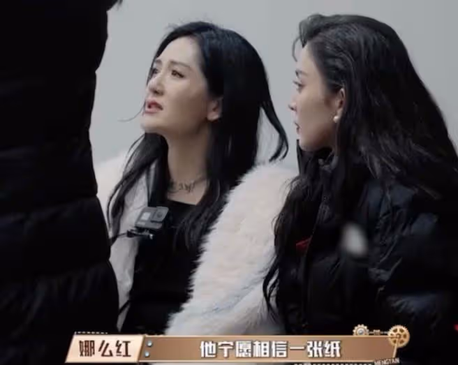 謝娜真情投入被孫紅雷投出局,哭訴不被信任,網友:玻璃心太脆弱