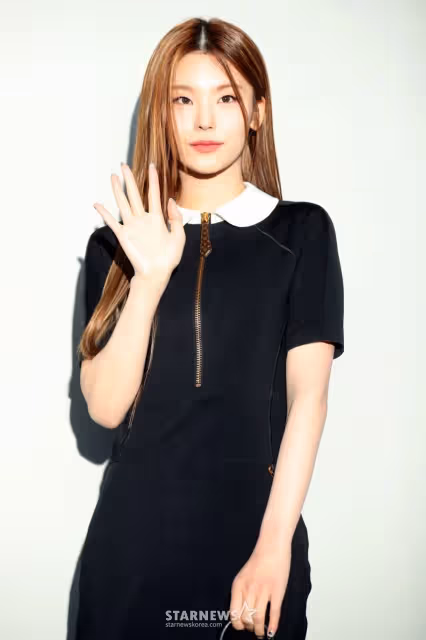 16歲韓國女團愛豆,時裝秀上太上鏡,眾多藝人現身,她獨受青睞?