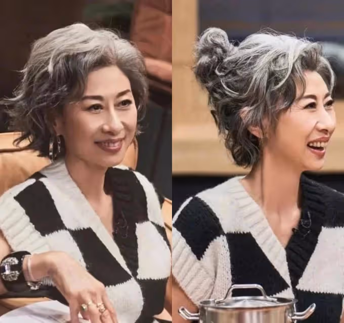 等你老了，穿衣打扮一定要多注重髮型和配色，會美得更體面大方