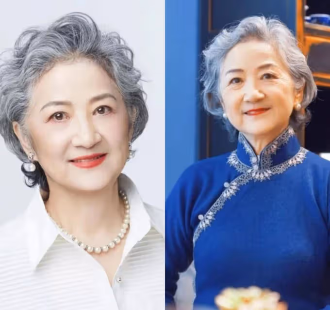 等你老了，穿衣打扮一定要多注重髮型和配色，會美得更體面大方