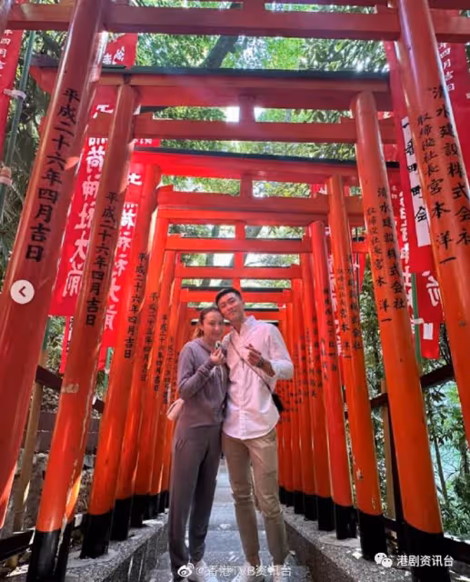 34歲何超雲消防員未婚夫引熱話!IG甜曬8張日本放閃照粉碎傳聞