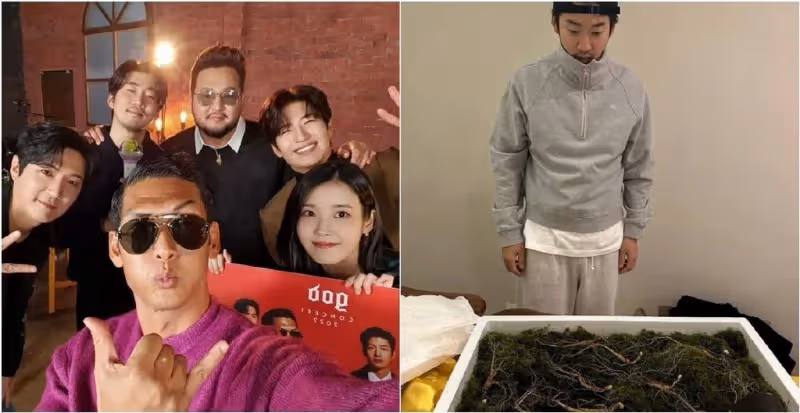看到IU露肩裝的朴俊亨,留言語氣被韓網友笑稱,像是爸爸擔心女兒