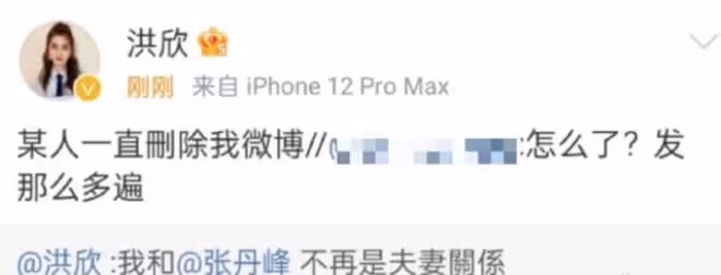 洪欣官宣離婚,兒子張鎬濂評論區淪陷,網友勸其改隨媽媽姓「洪」