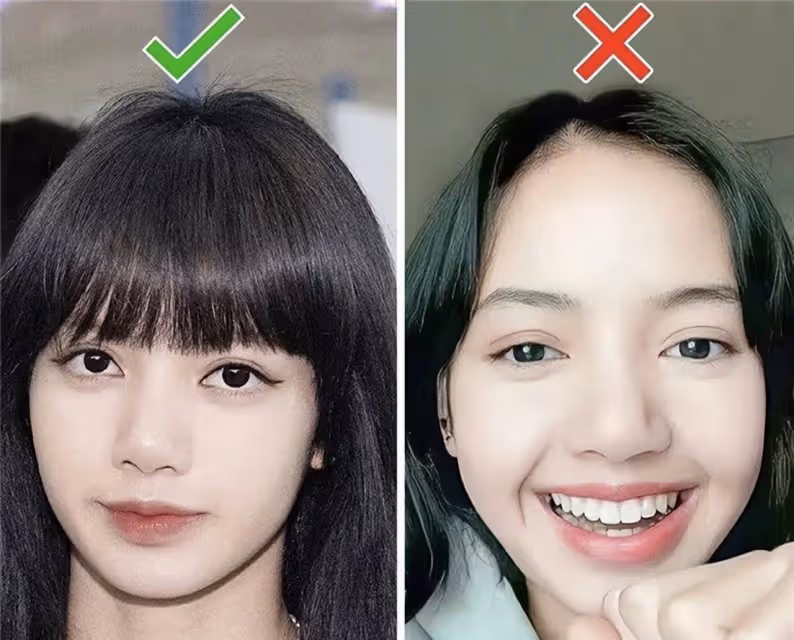 並不是所有的女生都適合留劉海，有這4種五官的人，劉海會顯得比較洋氣
